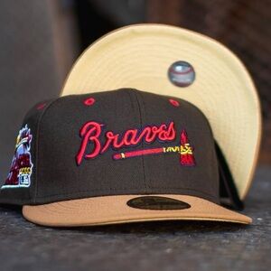 NWT Sz 7 1/4 New Era Atlanta Braves 2000 ASG Fitted Hat